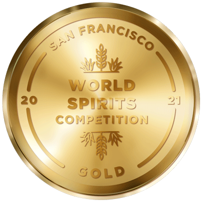Award - Gold - San Francisco World Spirits Competition - 2021