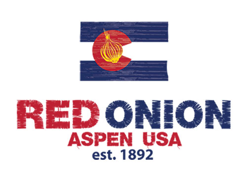 Red Onion Aspen USA est. 1892 Logo