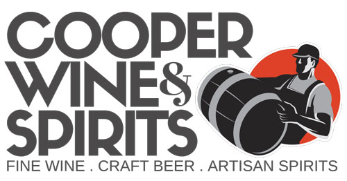Cooper Wine and Spirits Fine Wine Craft Beer Artisan Spirits Logo