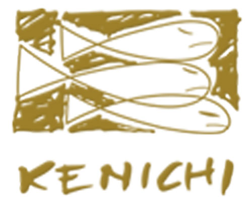 Kenichi Logo with 3 fish illustration