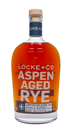 Locke + Co Aspen Aged Rye Limited Release Single Barrel