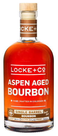 Locke + Co Distilling Bourbon Bottle