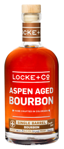 Locke + Co Distilling Aspen Aged Bourbon Bottle