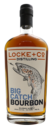 Locke + Co Distilling Big Catch Bourbon Bottle