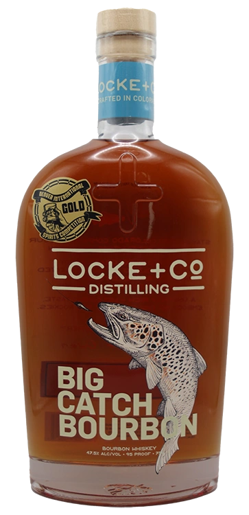 Locke + Co Distilling Big Catch Bourbon Bottle
