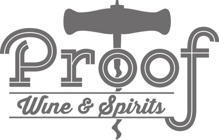 Proof Wine and Spirits Logo